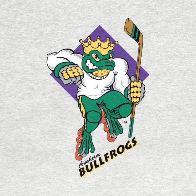 Anaheim Bullfrogs by HeyBeardMon